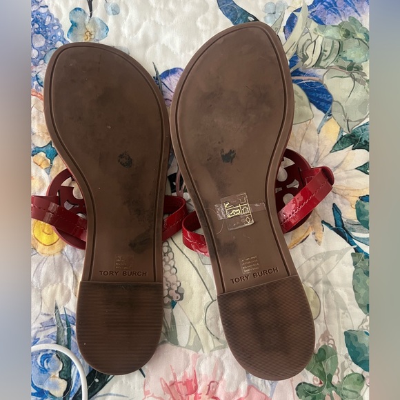Tory Burch Miller sandal – size 10 like new – brick red - Picture 2 of 4